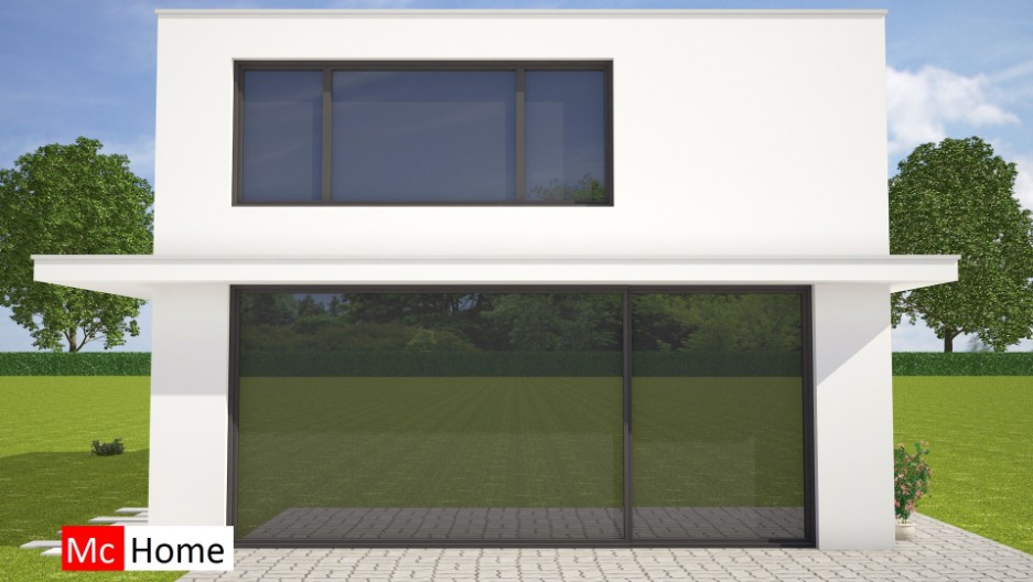 Ontwerp en bouw uw nieuwe energieneutrale moderne villa woning huis samen met Mc-Home M181