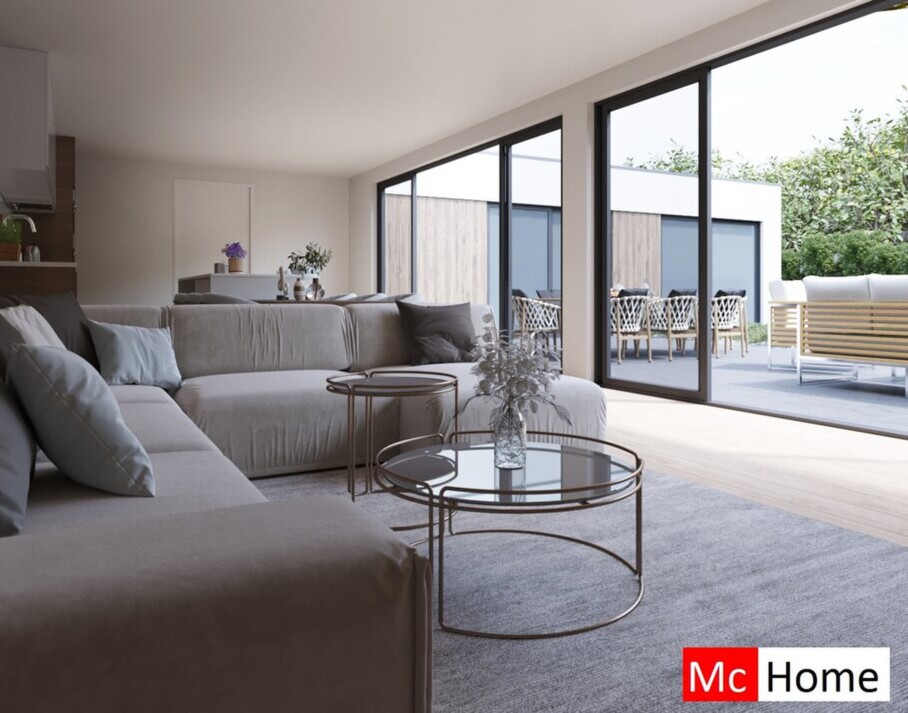 McHome.nl type B189 bungalow met plat dak energieneutraal