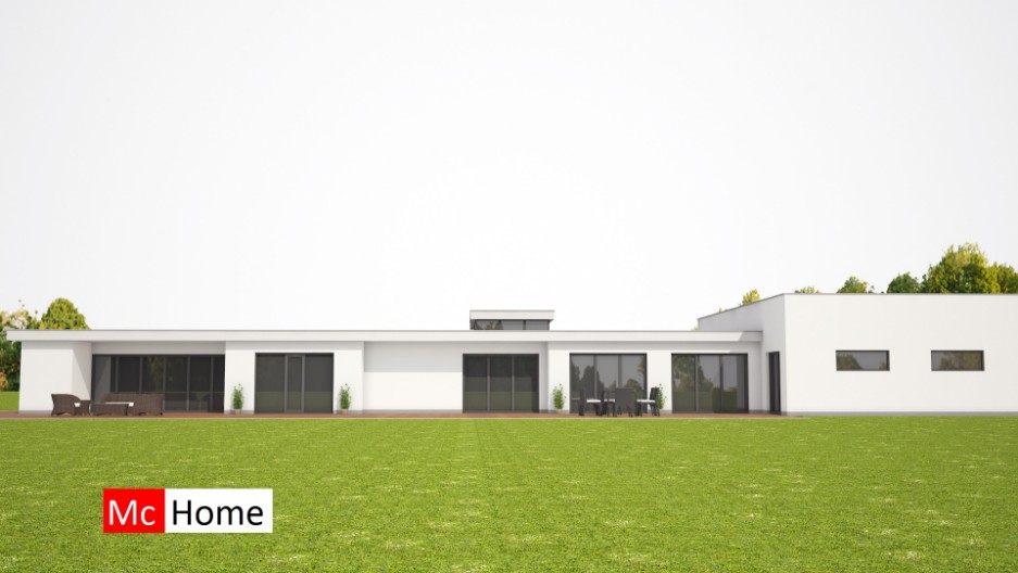 Grote bungalow met ruimte voor werkplaats hobby dubbele garage Energieneutraal Mc-Home B47