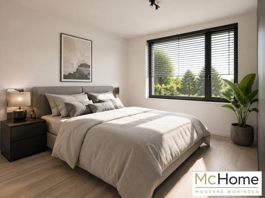 Interieur inspiratie voor bungalow B154 met plat dak en prefab staalframebouw constructie