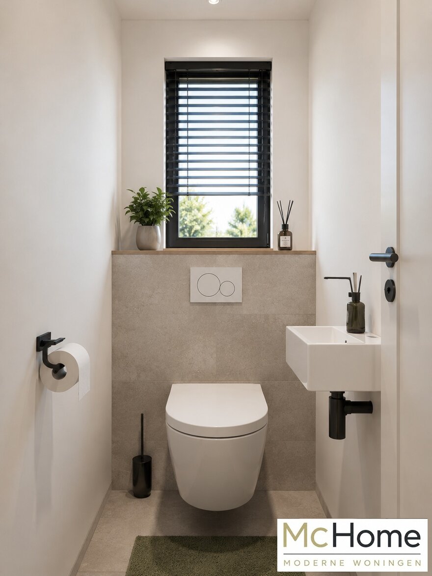Interieur inspiratie voor bungalow B154 met plat dak en prefab staalframebouw constructie