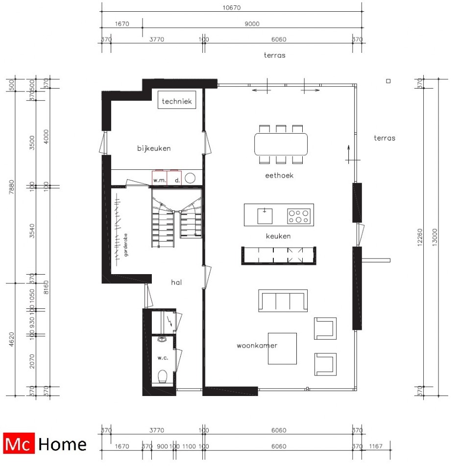 www.ATLANTA-mbs.com  LH 17 moderne woning in landelijke stijl overstekken duurzaam en energieneutraal gebouwd 