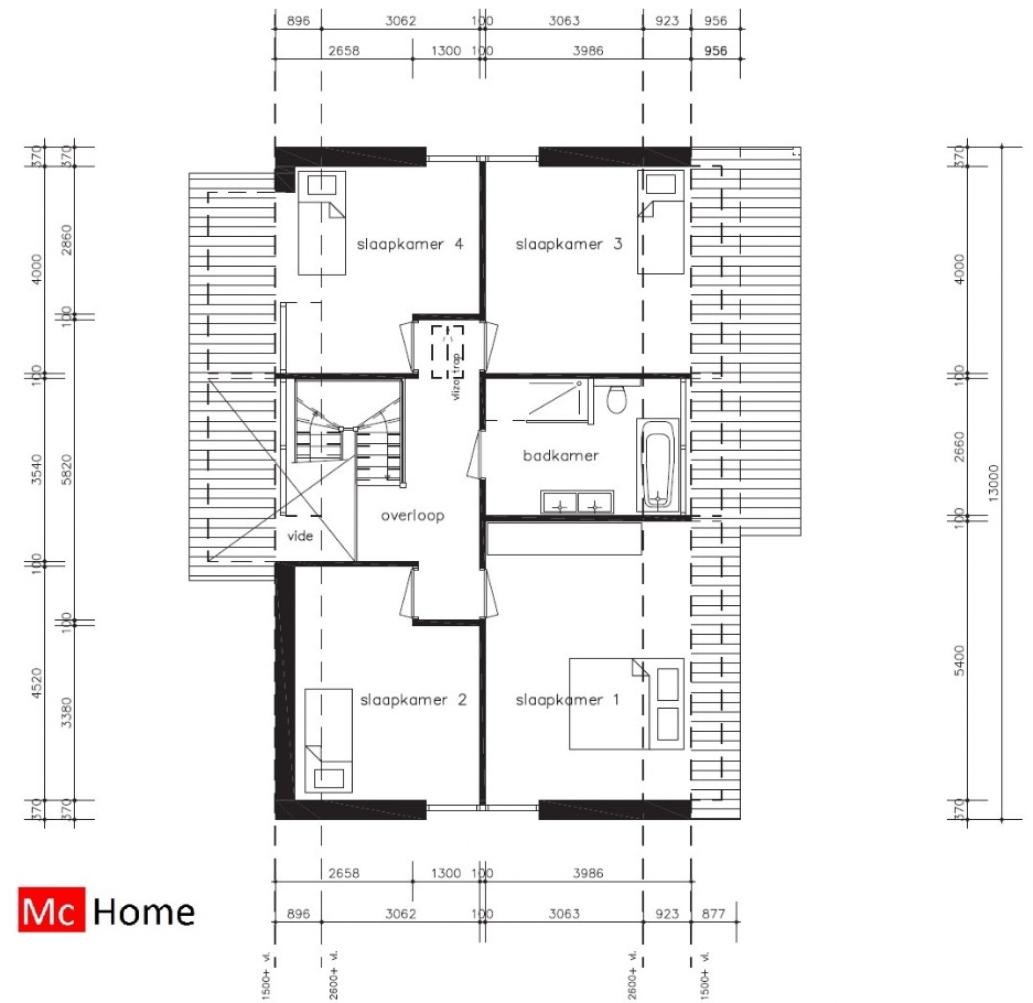 www.ATLANTA-mbs.com  LH 17 moderne woning in landelijke stijl overstekken duurzaam en energieneutraal gebouwd 