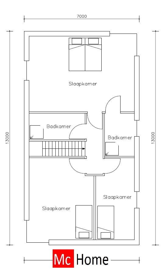 M103 v1 MC-HOME luxe moderne kubistische villa met mooie gevels en veel glas vrije indeling