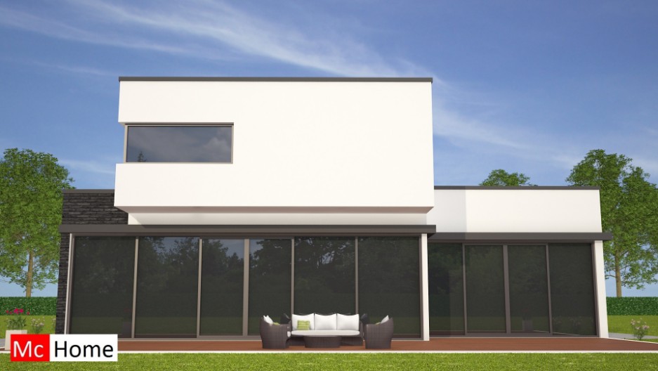 M103 v2 MC-HOME luxe moderne kubistische villa met natuursteen en gestuukte gevels energieneutraal in staalframebouw M103 v2 MC-HOME luxe moderne kubistische villa met natuursteen en gestuukte gevels energieneutraal in staalframebouw