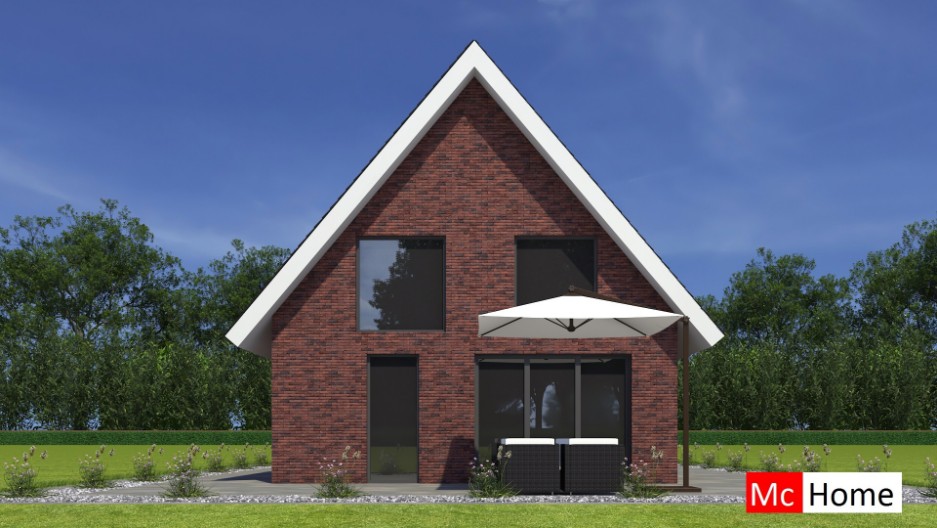 MC-HOME K128 Klassieke woning met kap BENG en nulopdemeter passief gebouwd energieneutraal 