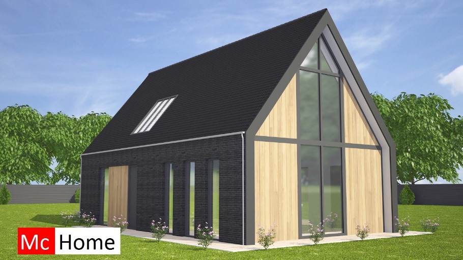 Mc-Home K 121 moderne Schuurwoning Staalframebouw Nederland