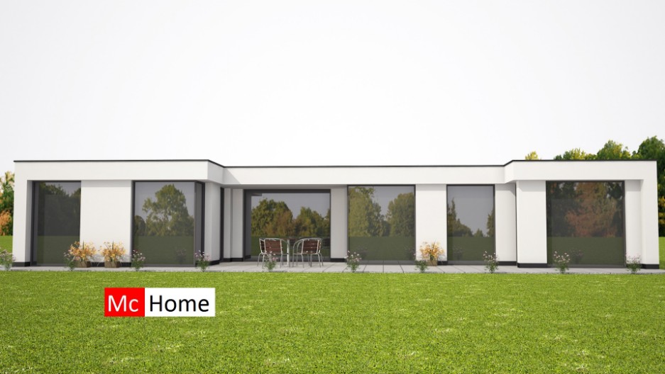 Mc-Home Levensloopbestendige bungalow met inpandige garage of berging energieneutraal B70