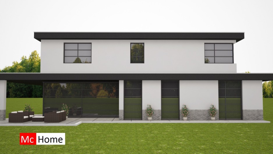 Mc-Home M241 moderne kubistische villa inspirerd by frank lloyd wright energieneutraal (4)