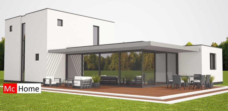 Mc-Home M329 levenloopbestendige woning met Staalframebouw Nederland