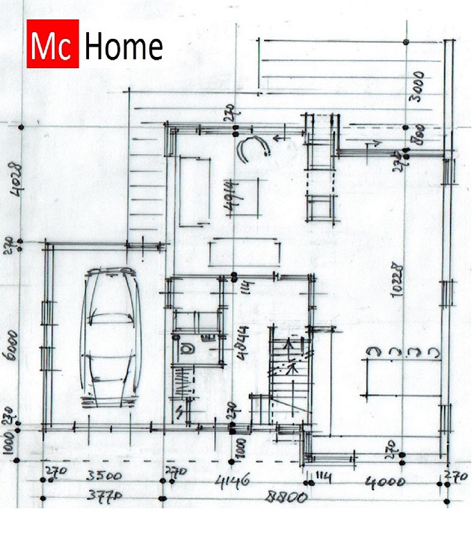 Mc-Home M346 moderne kubistische levensloopbestendige woning staalframebouw