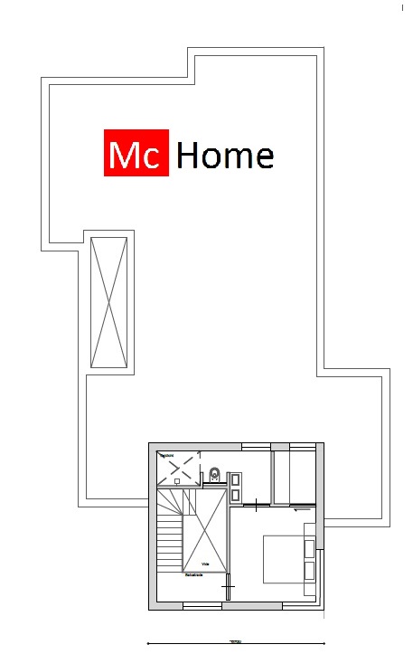 Mc-Home M347 moderne levensloopbestendige kubistische woning staalframebouw 