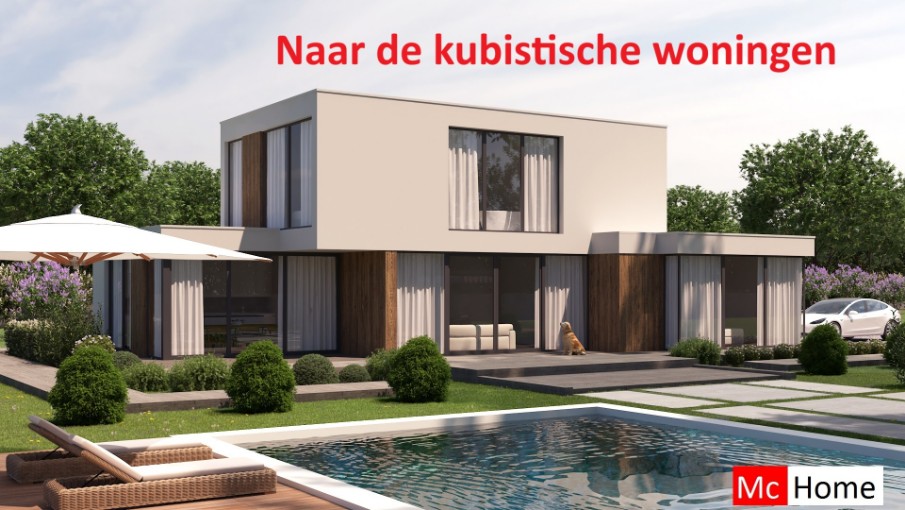 Mc-Home.nl voor ontwerpen En bouwen van kubistische woningen