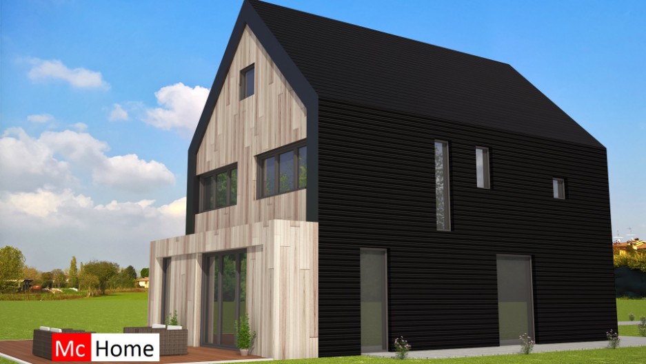 Mc-Home Schuurwoning met kap energieneutraal passief ontwerpen en bouwen M80  