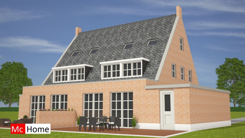 Mc-Home Staalframebouw 2-onder-1-kap TK 35 energiearme uitvoering goedkoper en beter bouwen Mc-Home Staalframebouw 2-onder-1-kap TK 35 energiearme uitvoering goedkoper en beter bouwen