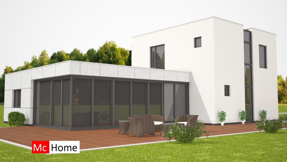 Mc-Home levensloopbestendige woning bungalow met kleine verdieping energieneutraal M250 Mc-Home levensloopbestendige woning bungalow met kleine verdieping energieneutraal M250