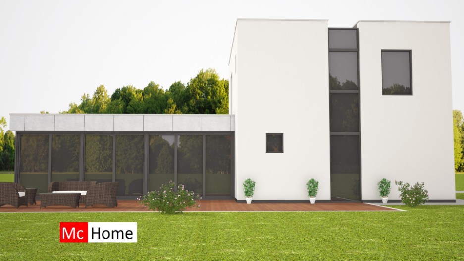 Mc-Home levensloopbestendige woning bungalow met kleine verdieping energieneutraal M250 Mc-Home levensloopbestendige woning bungalow met kleine verdieping energieneutraal M250