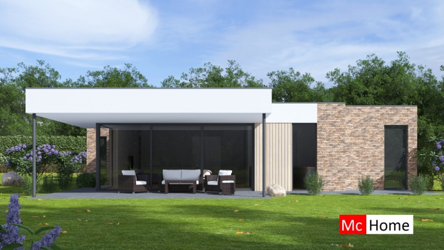 Mc-Home levensloopbestendige woningen type B164  Staalframebouw Nederland