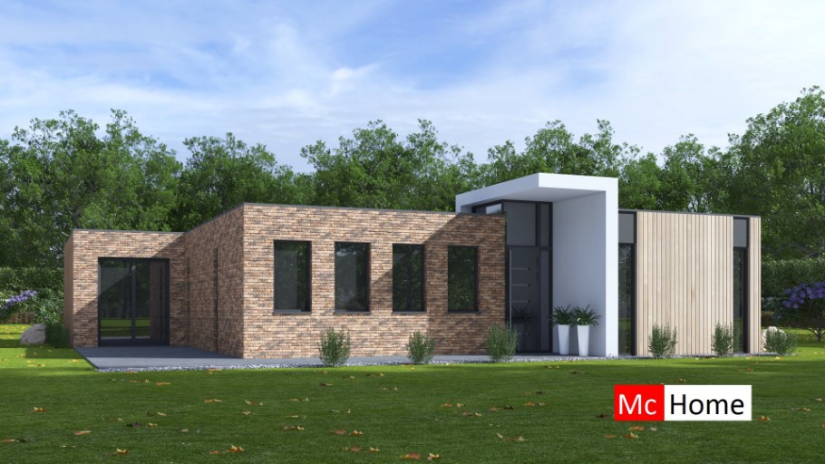 Mc-Home levensloopbestendige woningen type B164  Staalframebouw Nederland