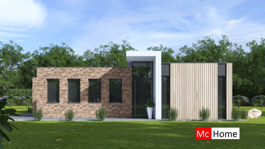 Mc-Home levensloopbestendige woningen type B164  Staalframebouw Nederland