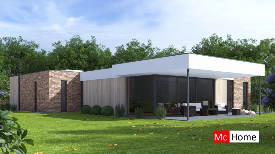 Mc-Home levensloopbestendige woningen type B164  Staalframebouw Nederland