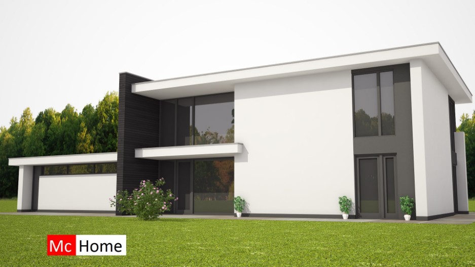 Mc-Home moderne BAUHAUS geinspireerde woning energieneutraal M267