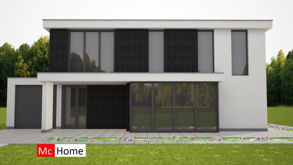 Mc-Home mooie strakke moderne  woning met overdekt terras M308 v1