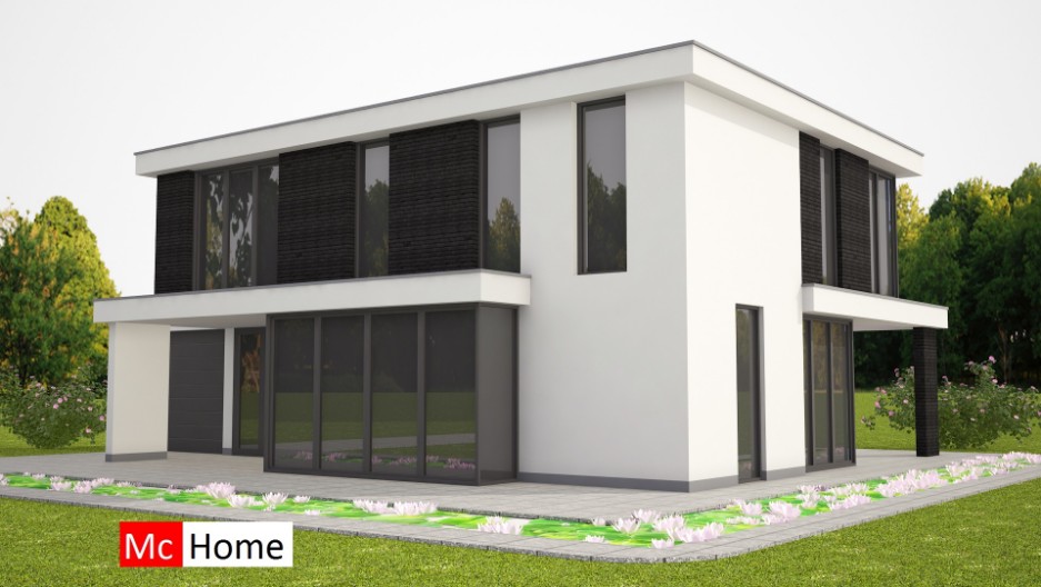 Mc-Home mooie strakke moderne  woning met overdekt terras M308 v1