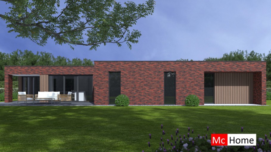 Mc-Home type B 172 levensloop en rolstoel bestendige woningen in staalframe Nederland bouwsysteem 