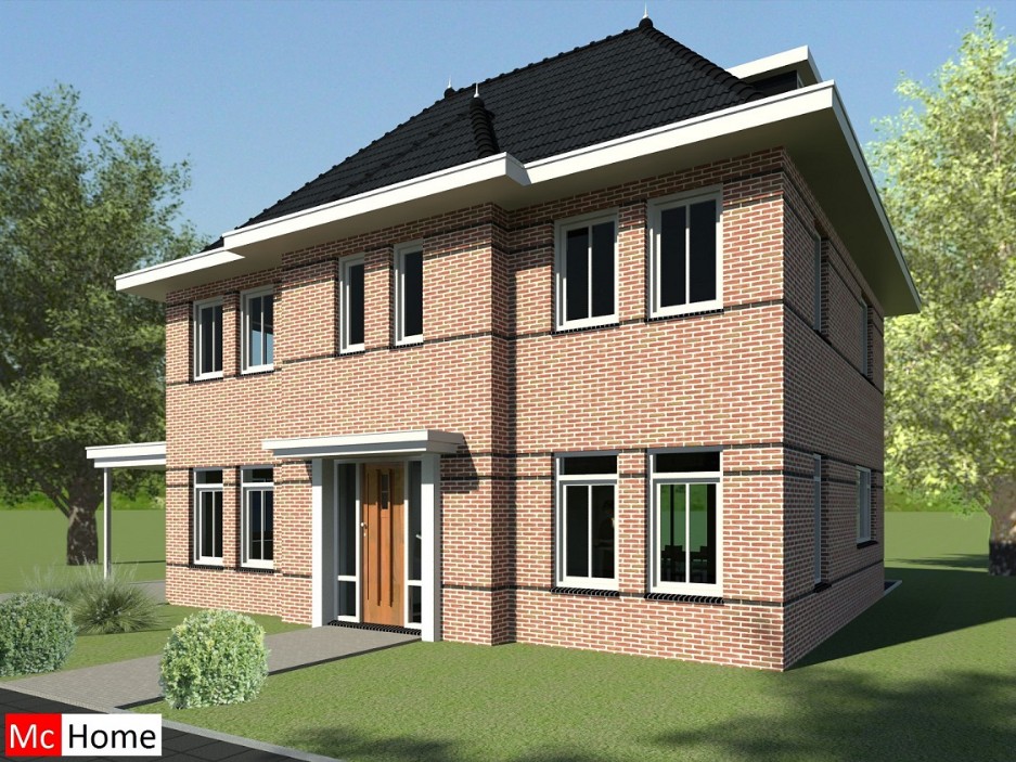 Mc-Home.nl HN 9  herenhuis of notariswoning energieneutraal goedkoper en beter bouwen met staalframebouw  