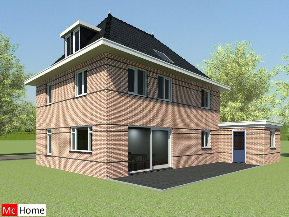 Mc-Home.nl HN 9  herenhuis of notariswoning energieneutraal goedkoper en beter bouwen met staalframebouw  