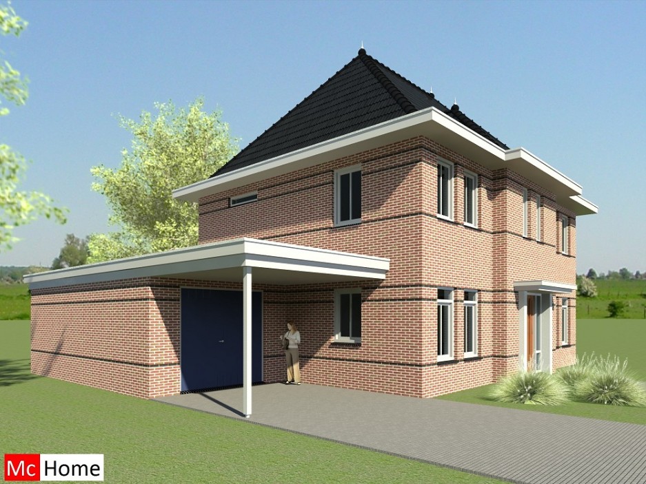 Mc-Home.nl HN 9  herenhuis of notariswoning energieneutraal goedkoper en beter bouwen met staalframebouw  