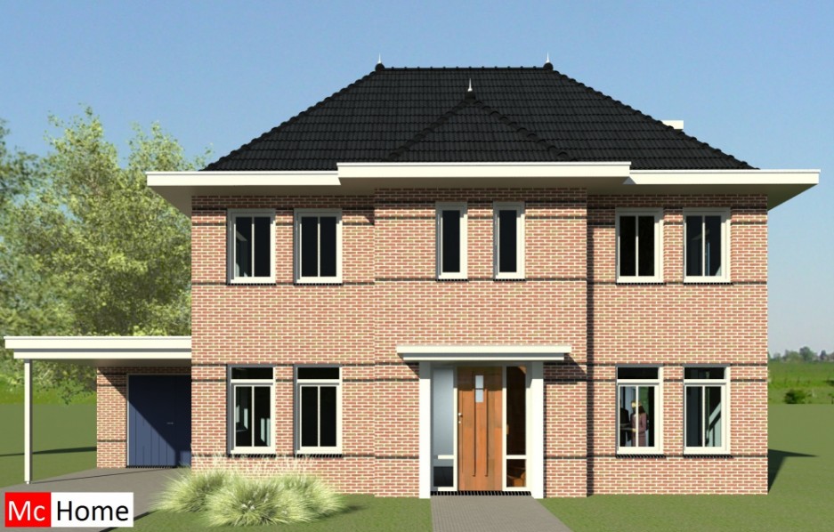 Mc-Home.nl HN 9  herenhuis of notariswoning energieneutraal goedkoper en beter bouwen met staalframebouw  