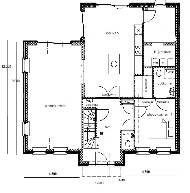 Mc-Home.nl HN2 ontwerp notariswoning bouwen voor goedkopeMc-Home.nl HN2 ontwerp notariswoning goedkoper bouwen passief en energieneutraal in staalframebouw 