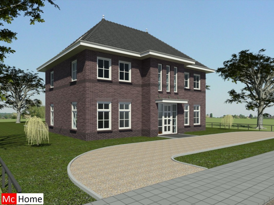 Mc-Home.nl HN2 ontwerp notariswoning bouwen voor goedkopeMc-Home.nl HN2 ontwerp notariswoning goedkoper bouwen passief en energieneutraal in staalframebouw 