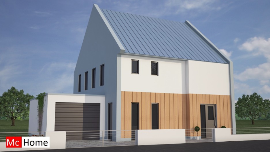 Mc-Home.nl K45 moderne energieneutrale woning instaalframebouw of houtskelet Mc-Home.nl K45 moderne energieneutrale woning instaalframebouw of houtskelet