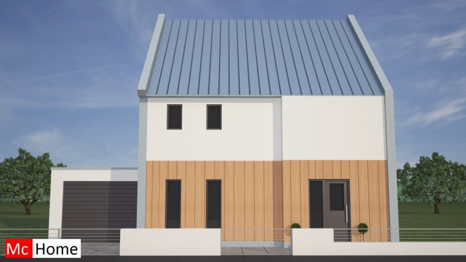 Mc-Home.nl K45 moderne energieneutrale woning instaalframebouw of houtskelet Mc-Home.nl K45 moderne energieneutrale woning instaalframebouw of houtskelet