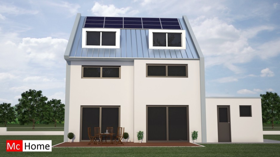 Mc-Home.nl K45 moderne energieneutrale woning instaalframebouw of houtskelet Mc-Home.nl K45 moderne energieneutrale woning instaalframebouw of houtskelet