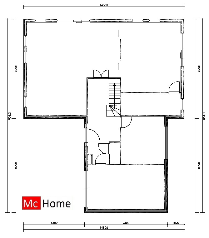Mc-Home.nl K9 zijbeukwoning energieneutraal aardbevingsbestendig staalframebouw 