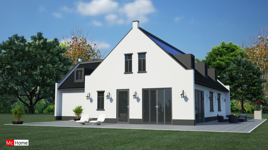 Mc-Home.nl K9 zijbeukwoning energieneutraal aardbevingsbestendig staalframebouw 