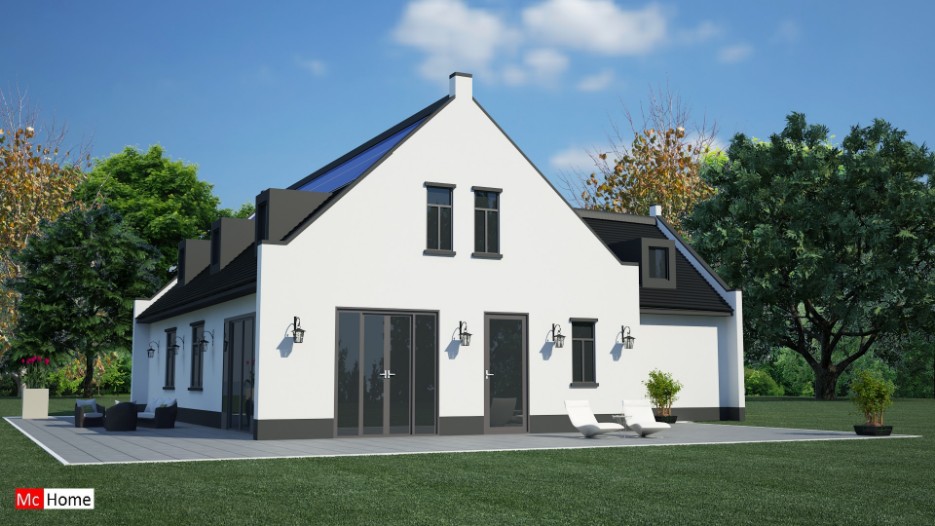 Mc-Home.nl K9 zijbeukwoning energieneutraal aardbevingsbestendig staalframebouw 