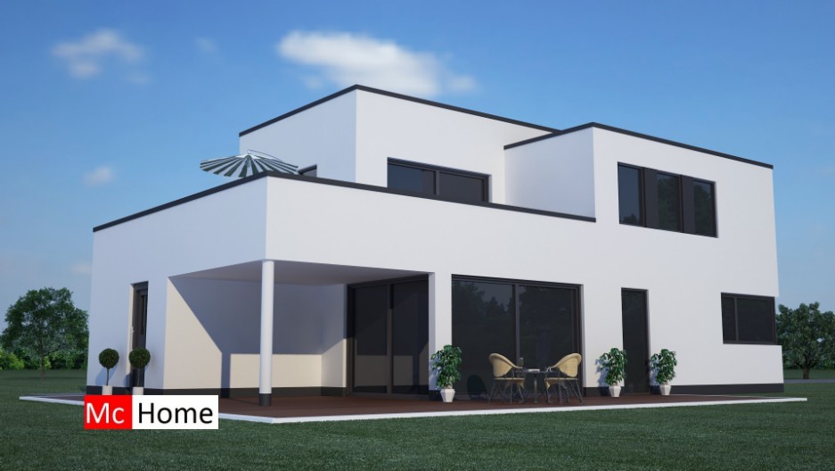 Mc-Home.nl M23 moderne villa met groot dakterras passief aardbevingbestendig en passief gebouwd Mc-Home.nl M23 moderne villa met groot dakterras passief aardbevingbestendig en passief gebouwd