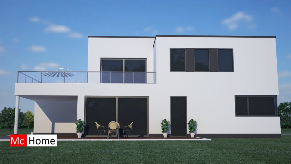 Mc-Home.nl M23 moderne villa met groot dakterras passief aardbevingbestendig en passief gebouwd Mc-Home.nl M23 moderne villa met groot dakterras passief aardbevingbestendig en passief gebouwd