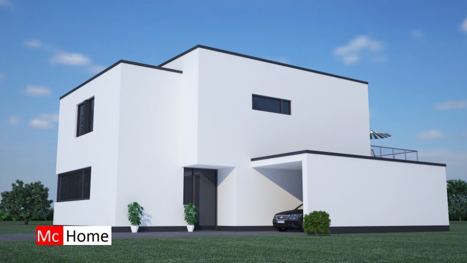 Mc-Home.nl M23 moderne villa met groot dakterras passief aardbevingbestendig en passief gebouwd Mc-Home.nl M23 moderne villa met groot dakterras passief aardbevingbestendig en passief gebouwd