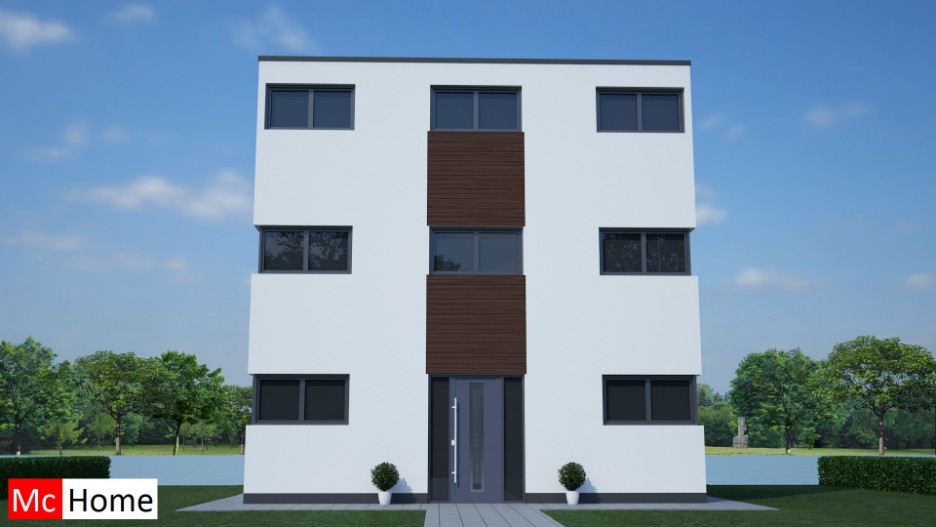 Mc-Home.nl M70 kubuswoning watervilla passief gebouwd aardbevingbestendig in staalframebouw Mc-Home.nl M70 kubuswoning watervilla passief gebouwd aardbevingbestendig in staalframebouw