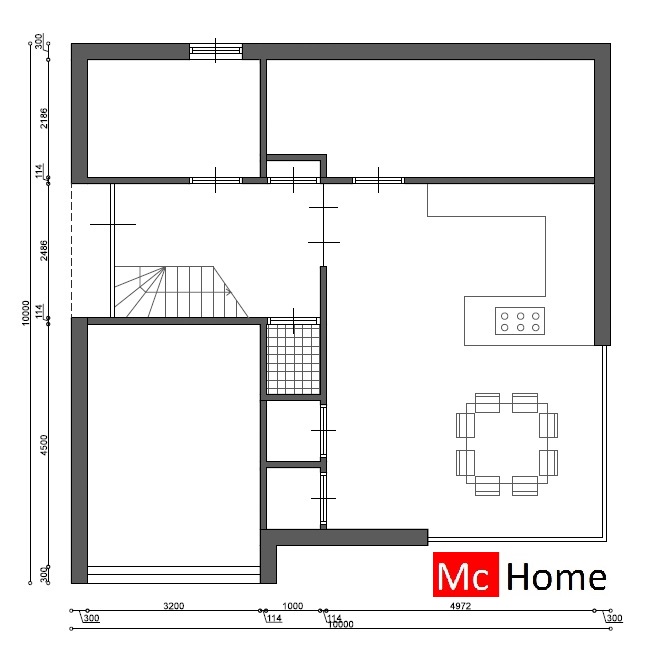 Moderne kubistische kubuswoning betaalbaar energiearm bouwen modern bouwsysteem M139