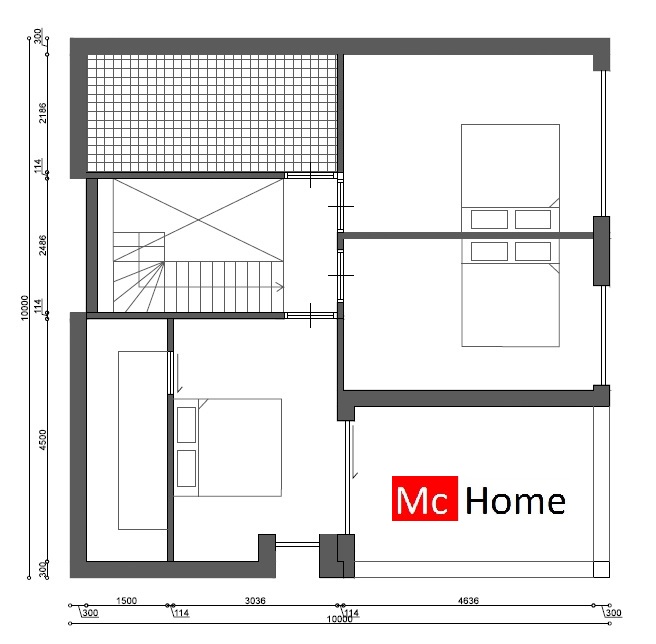 Moderne kubistische kubuswoning betaalbaar energiearm bouwen modern bouwsysteem M139