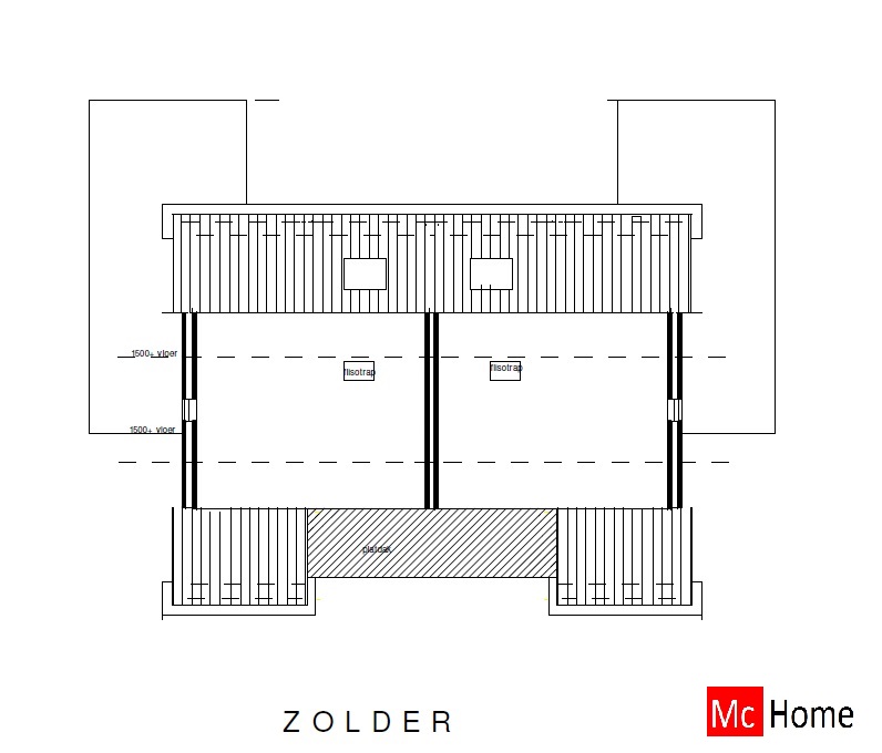 Mc-Home.nl TK 46 2 onder 1 kap geschakelde woning levensloopbestendig