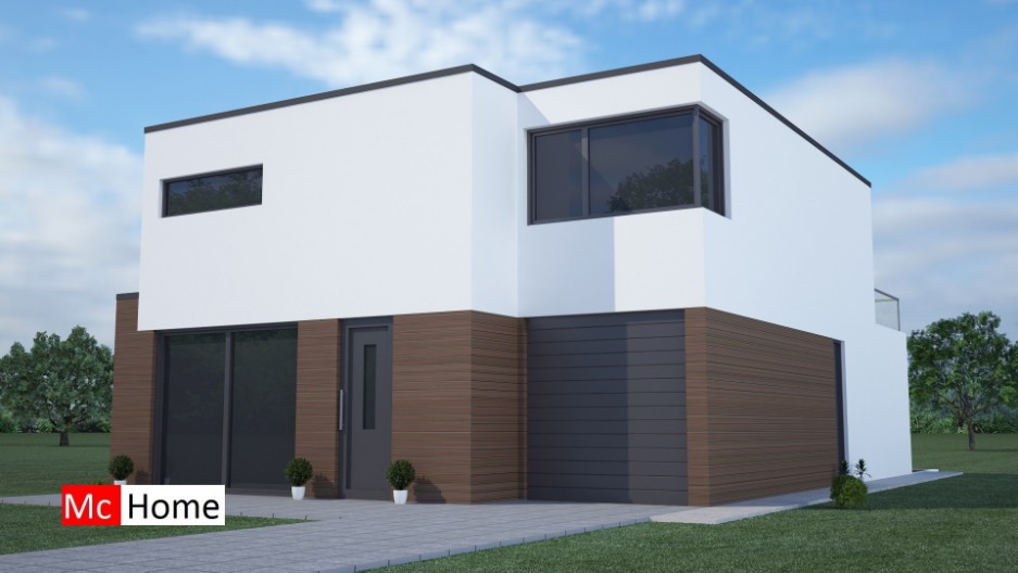 Mc-Home.nl moderne woningontwerpen aardbevingbestendig passief energieneutraal M26