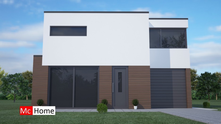 Mc-Home.nl moderne woningontwerpen aardbevingbestendig passief energieneutraal M26